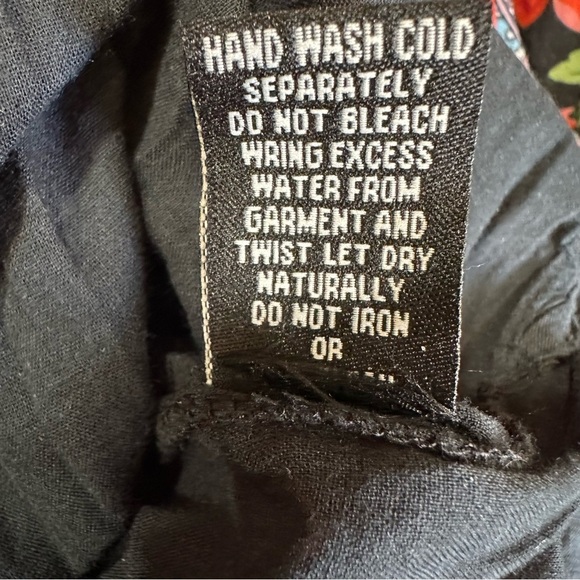 The J. Peterman Company 100% Cotton Floral Lightweight Lined Maxi Dress Size 10 - Picture 6 of 6